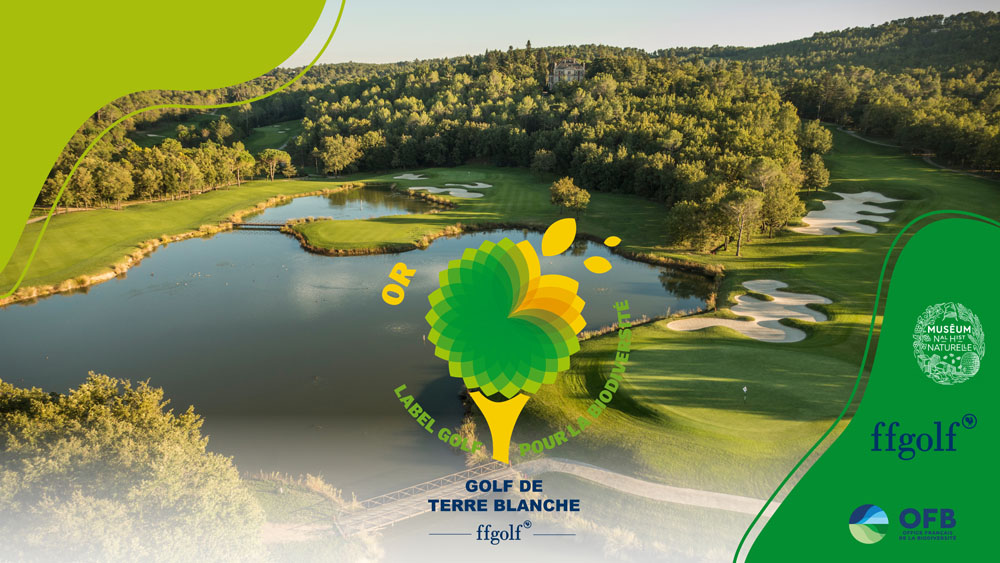 label or horizontal Golf de Terre Blanche 